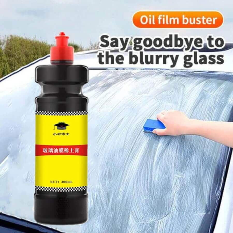 Car Glass Polish & Oil Film Remover