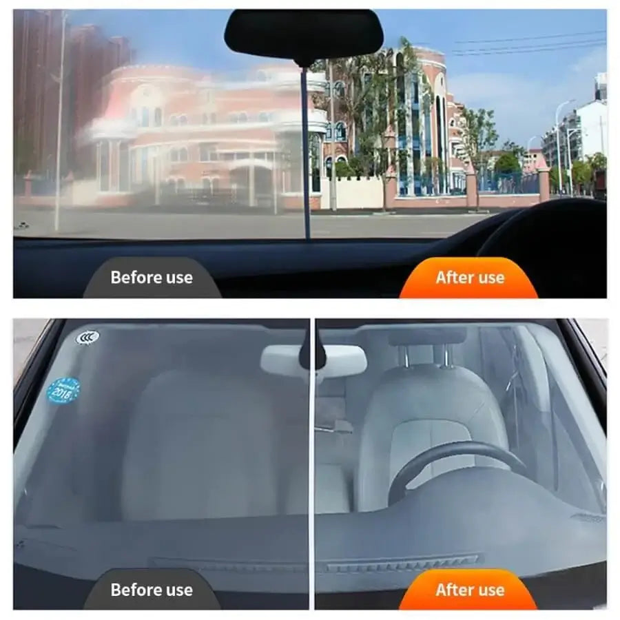 Car Glass Polish & Oil Film Remover