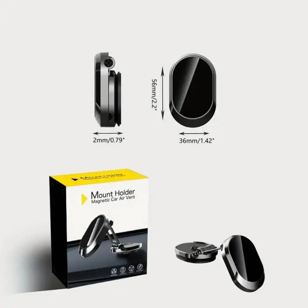 Folding Magnetic Car Phone Holder
