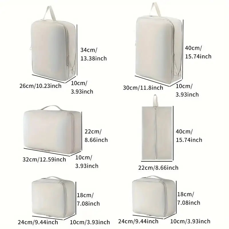 Compression Packing Cubes For Travel