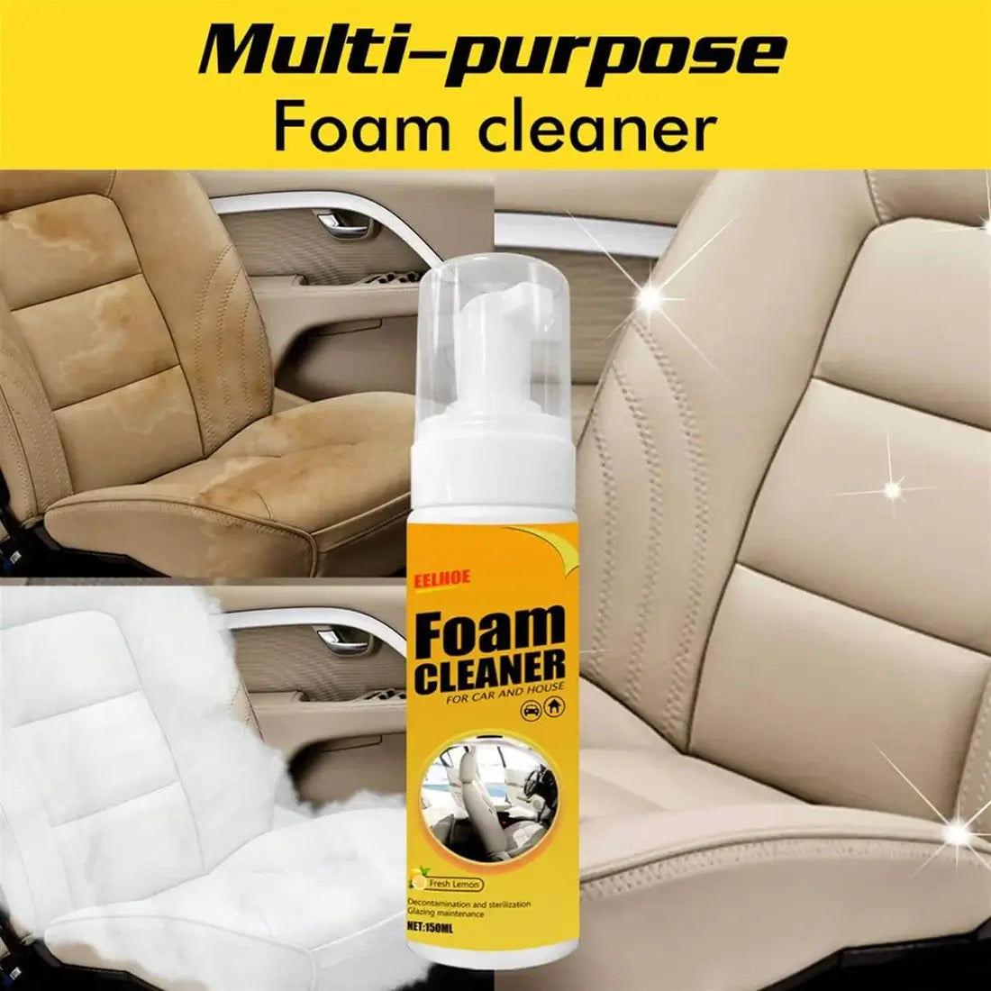 Powerful Stain Removal Foam Cleaner