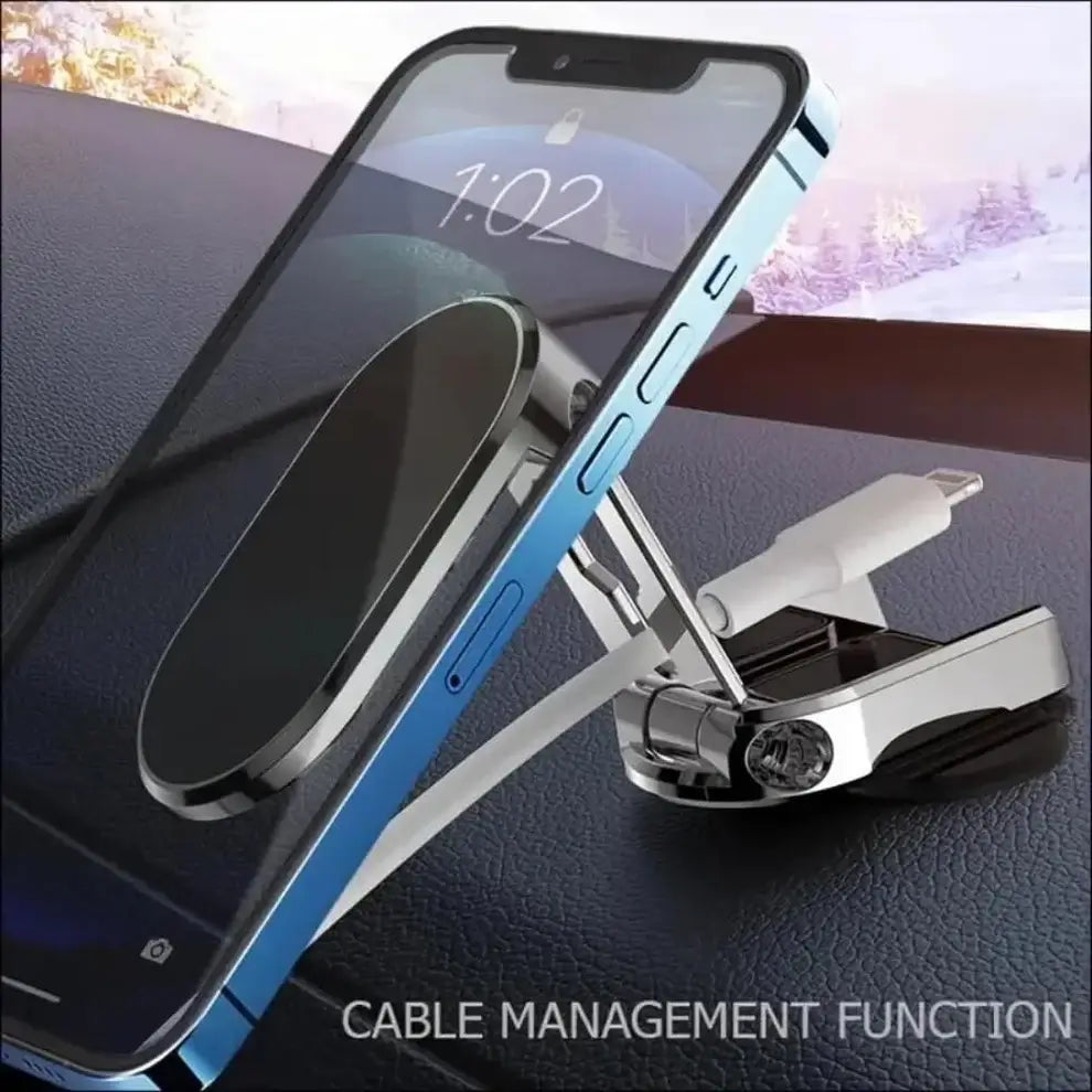 Folding Magnetic Car Phone Holder