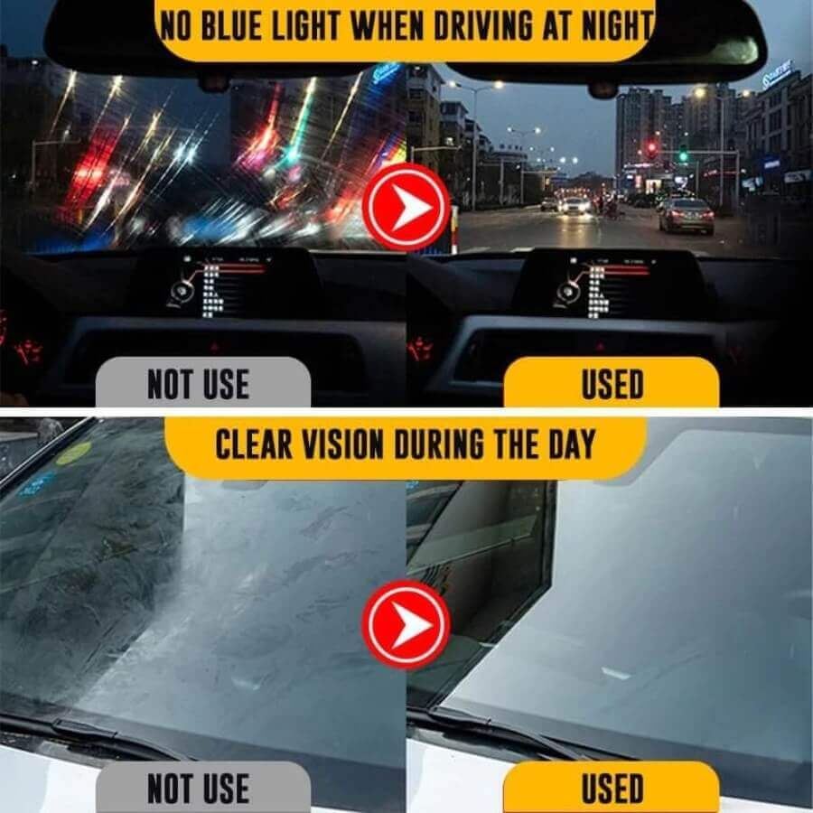 Car Glass Polish & Oil Film Remover