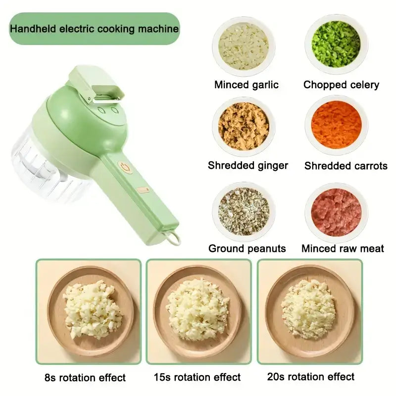 4-in-1 Electric Veggie Cutter