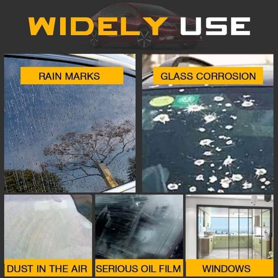 Car Glass Polish & Oil Film Remover