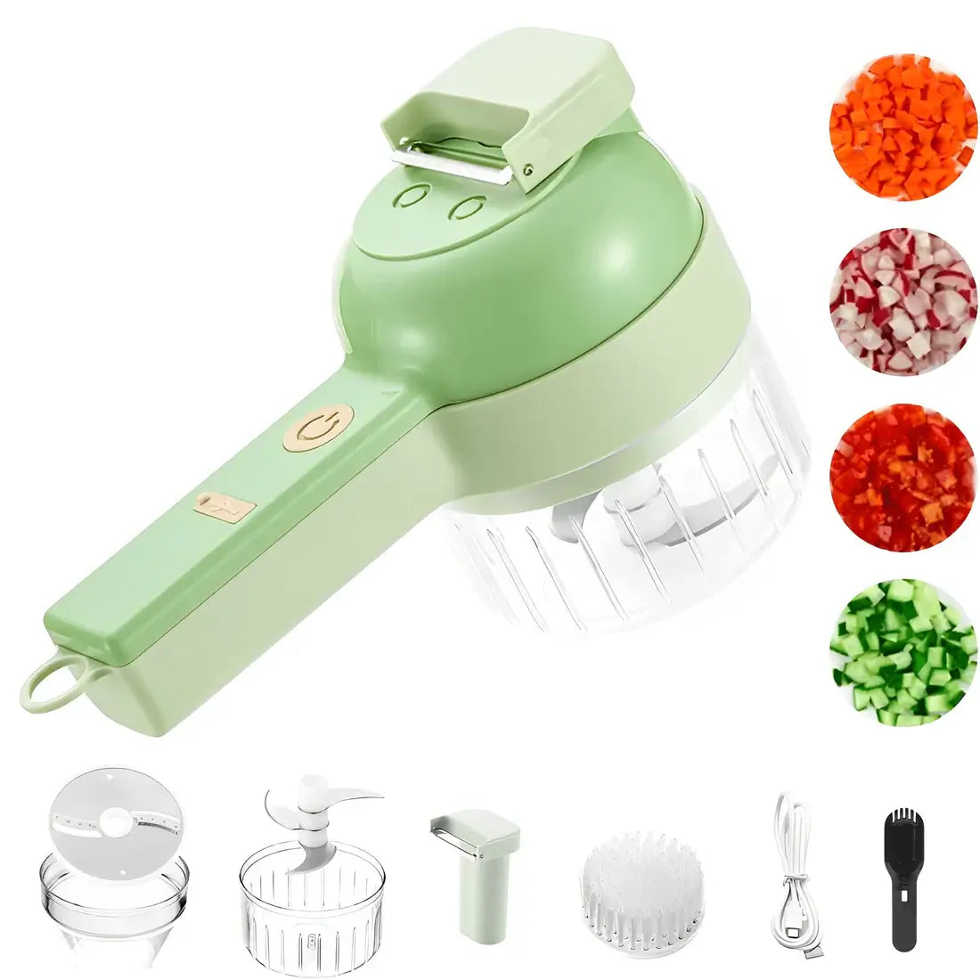 4-in-1 Electric Veggie Cutter