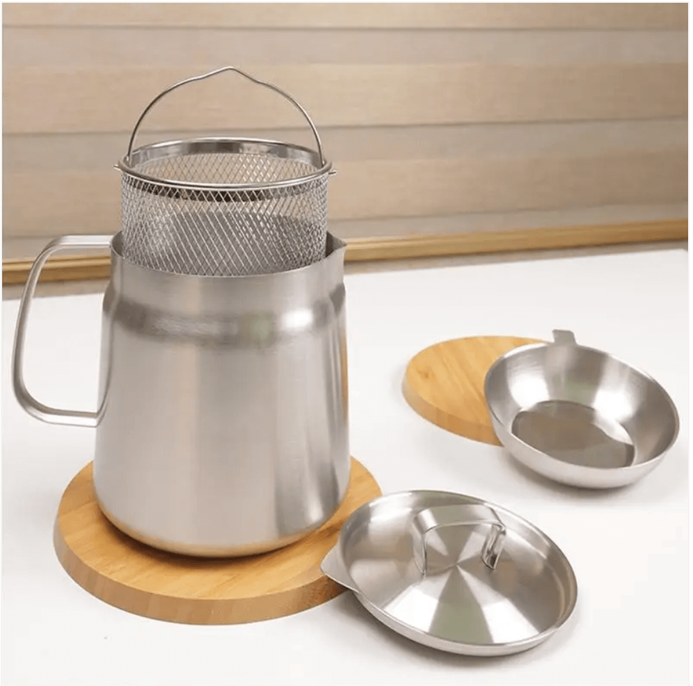 Kitchen Oil Container 304 Stainless Steel