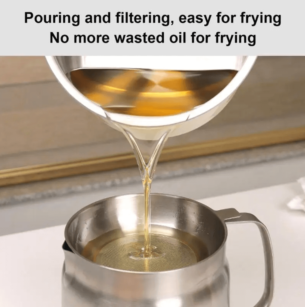 Kitchen Oil Container 304 Stainless Steel