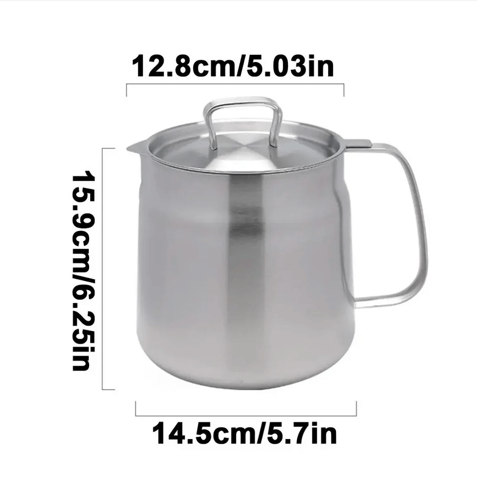 Kitchen Oil Container 304 Stainless Steel