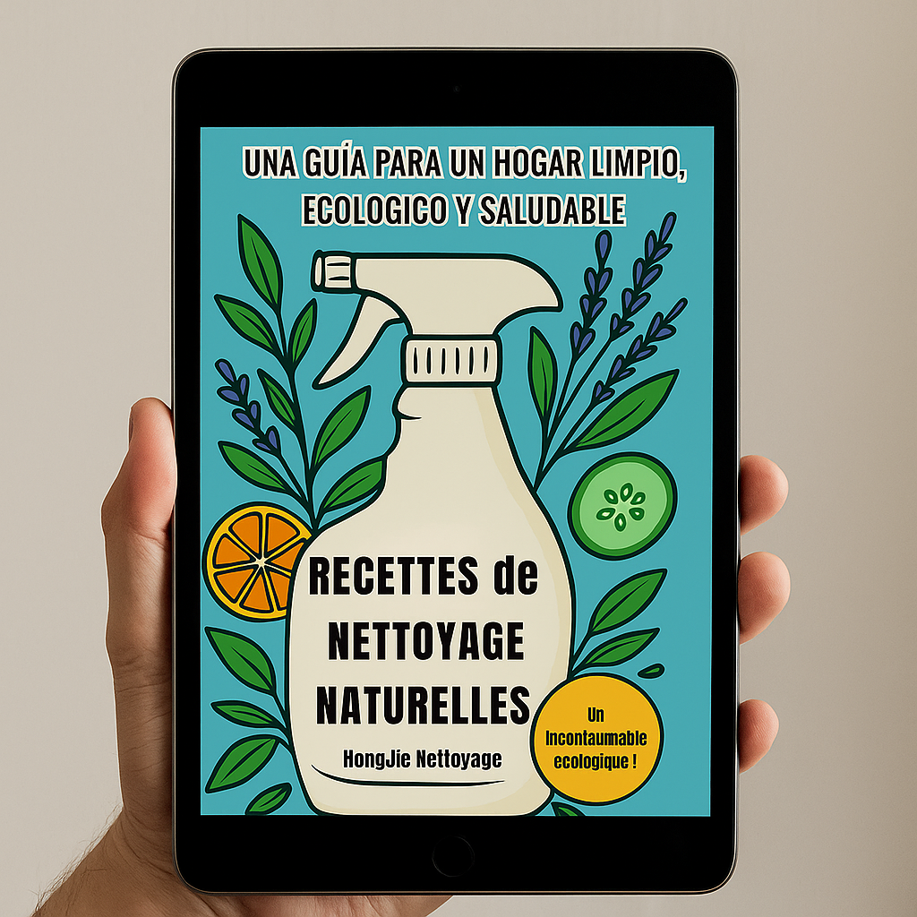 RECETTES DE NETTOYAGE NATURELLES EBOOK + bonus gratuit