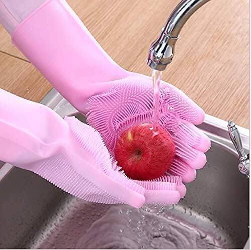 Silicone Scrub Gloves