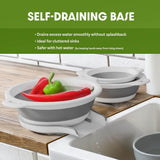 Collapsible Colander Set (3-Pack)