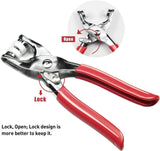 Colorful Metal Snap Fastener Kit – 200 Sets with Pliers