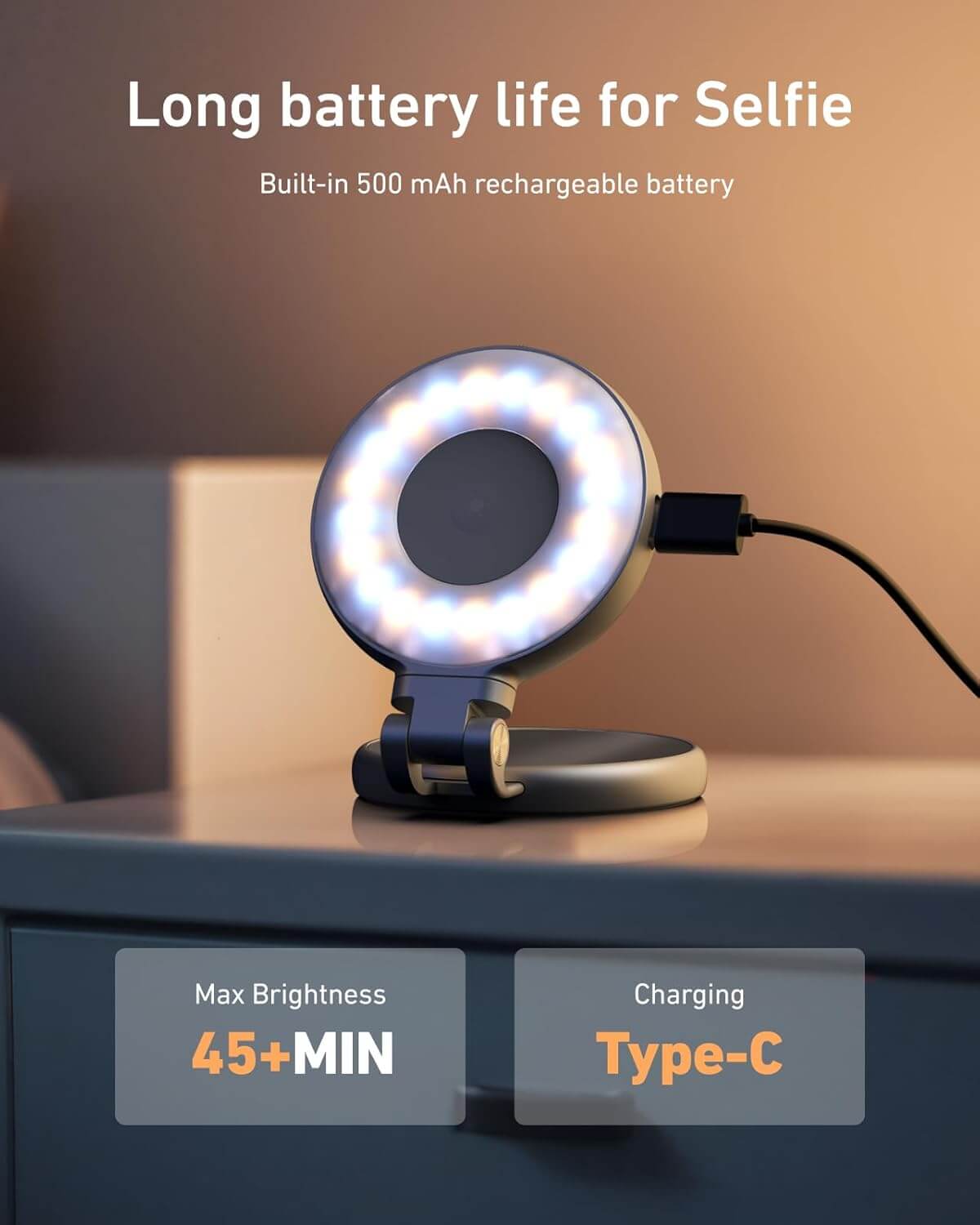 Magnetic Selfie Light