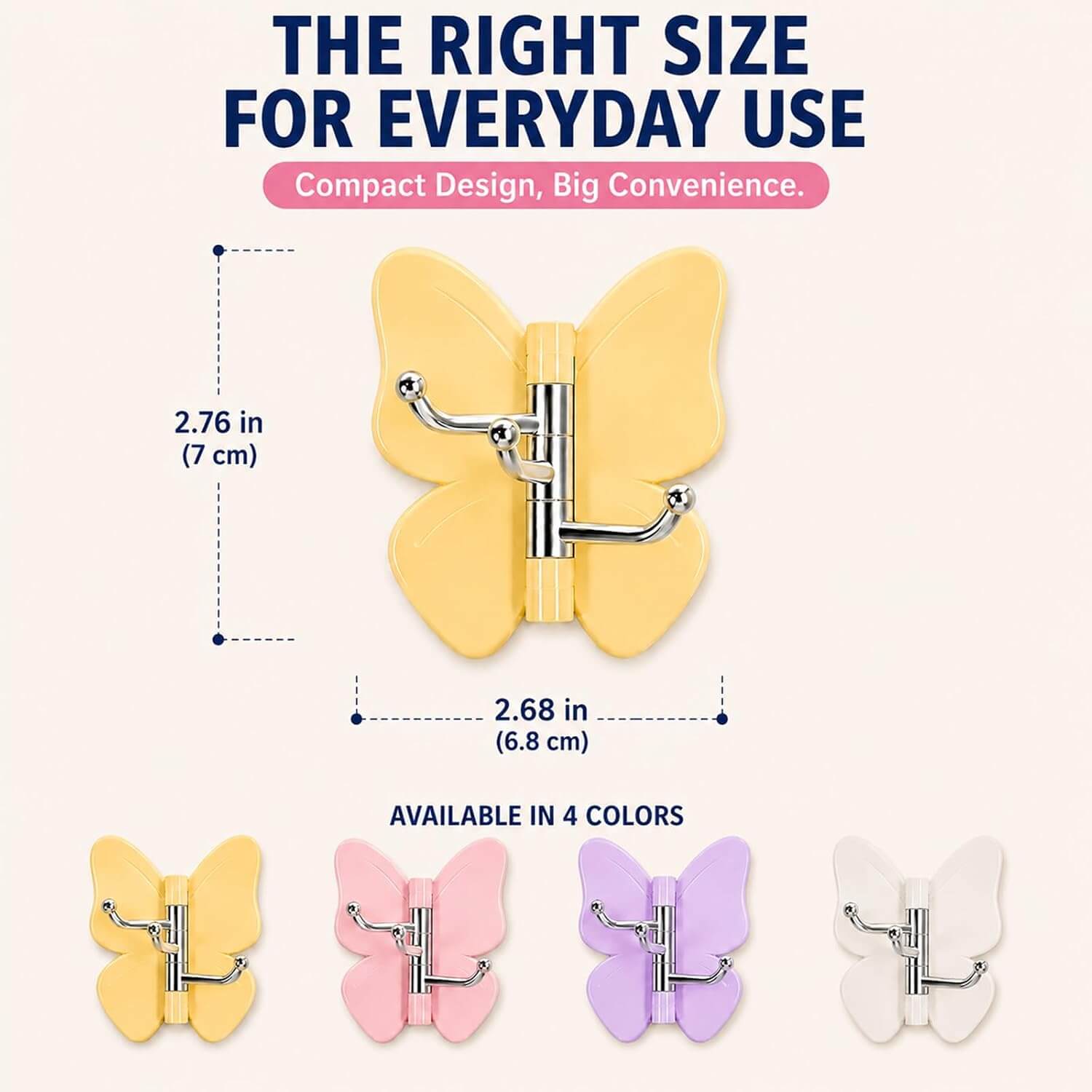 Butterfly Swivel Hooks – 4 Pack