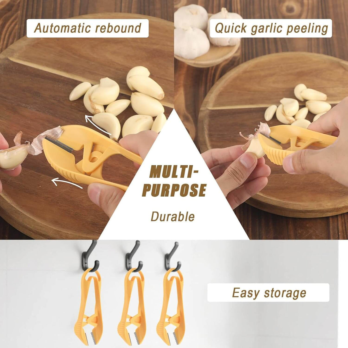 Garlic Peeling Tongs