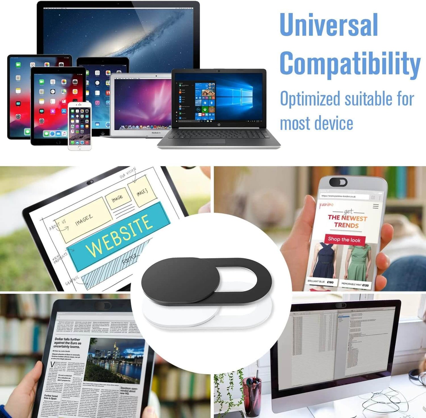 Webcam Privacy Cover Slider