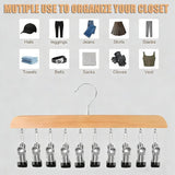 2-Pack 360° Rotating Clip Hangers