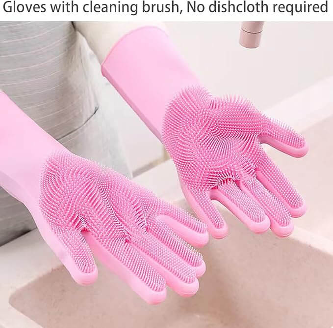 Silicone Scrub Gloves