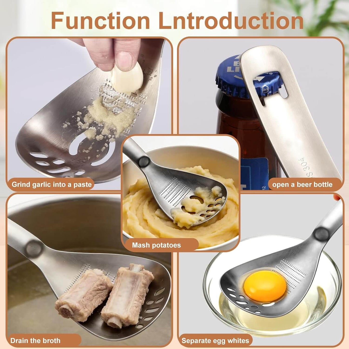 5-in-1 Cooking Spoon