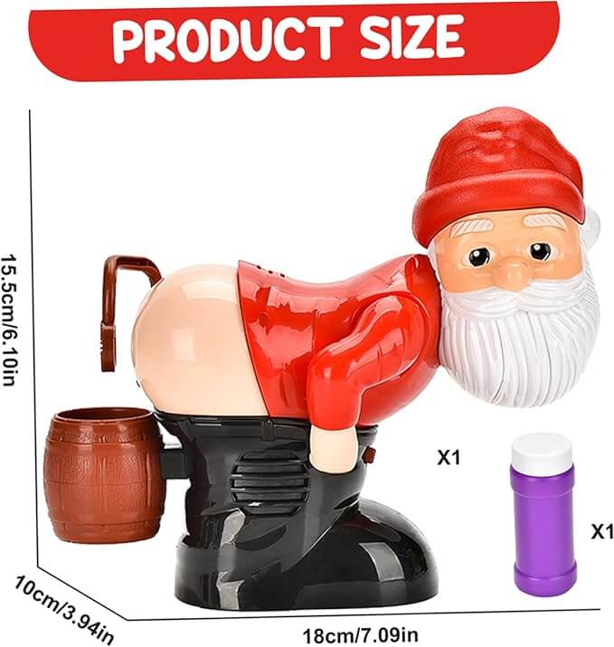 Santa Bubble Dispenser