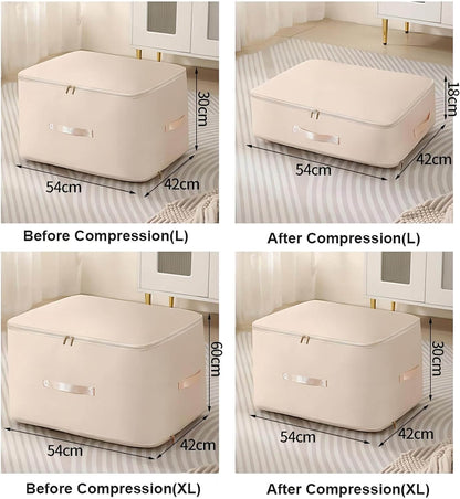 Ultra Space Saving Self Compression Organizer