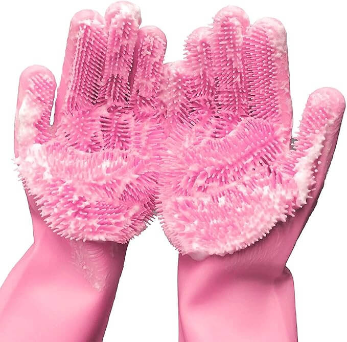 Silicone Scrub Gloves