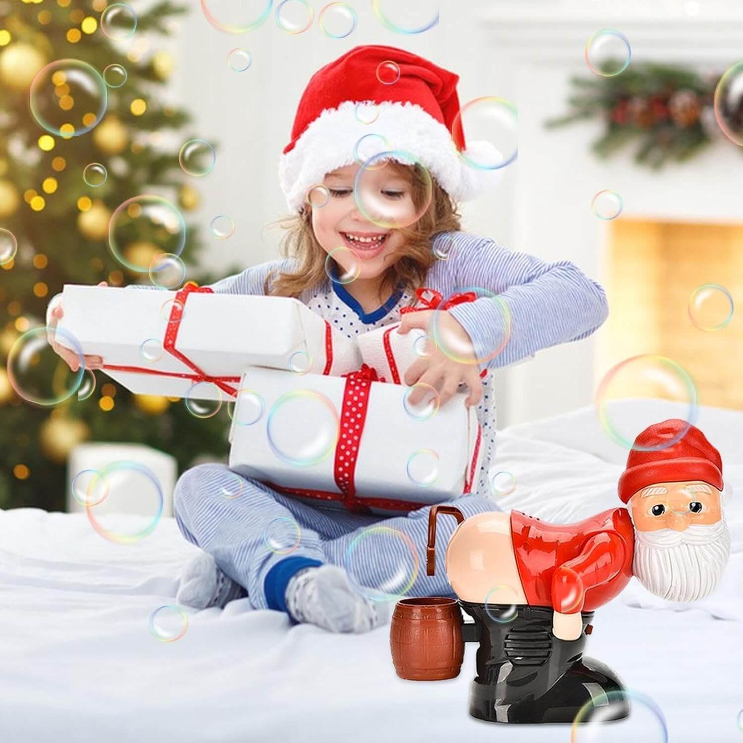 Santa Bubble Dispenser