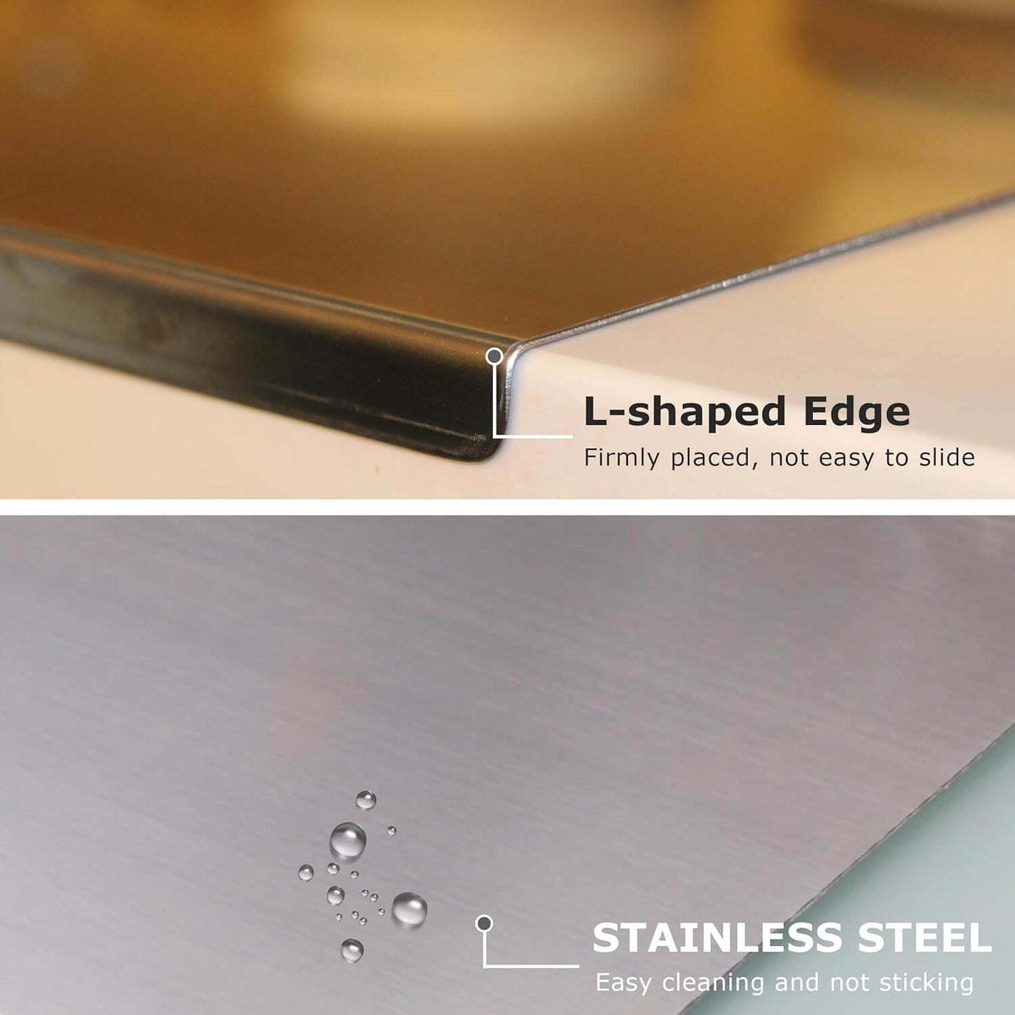 Bloame Stainless Steel Cutting Board – Hygienic