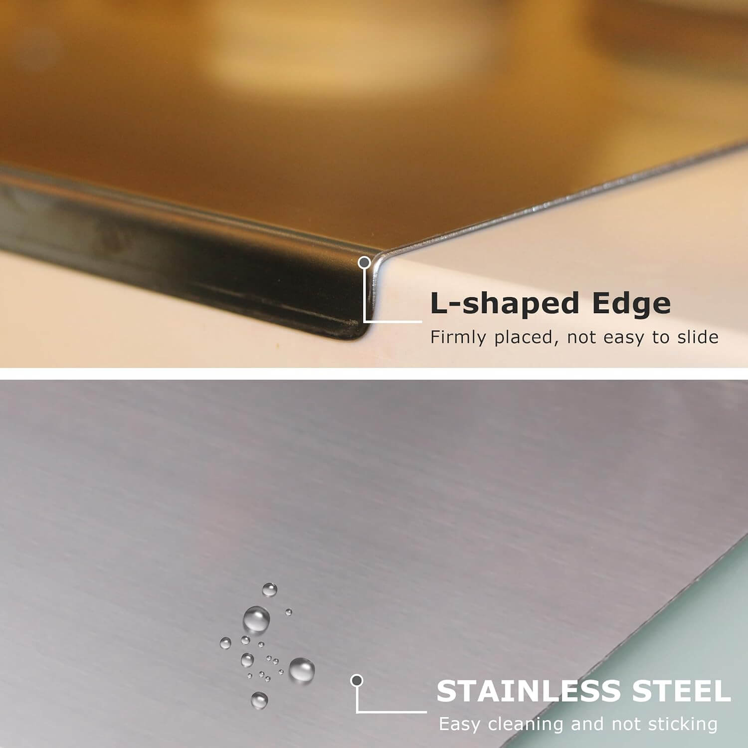 Bloame Stainless Steel Cutting Board – Hygienic