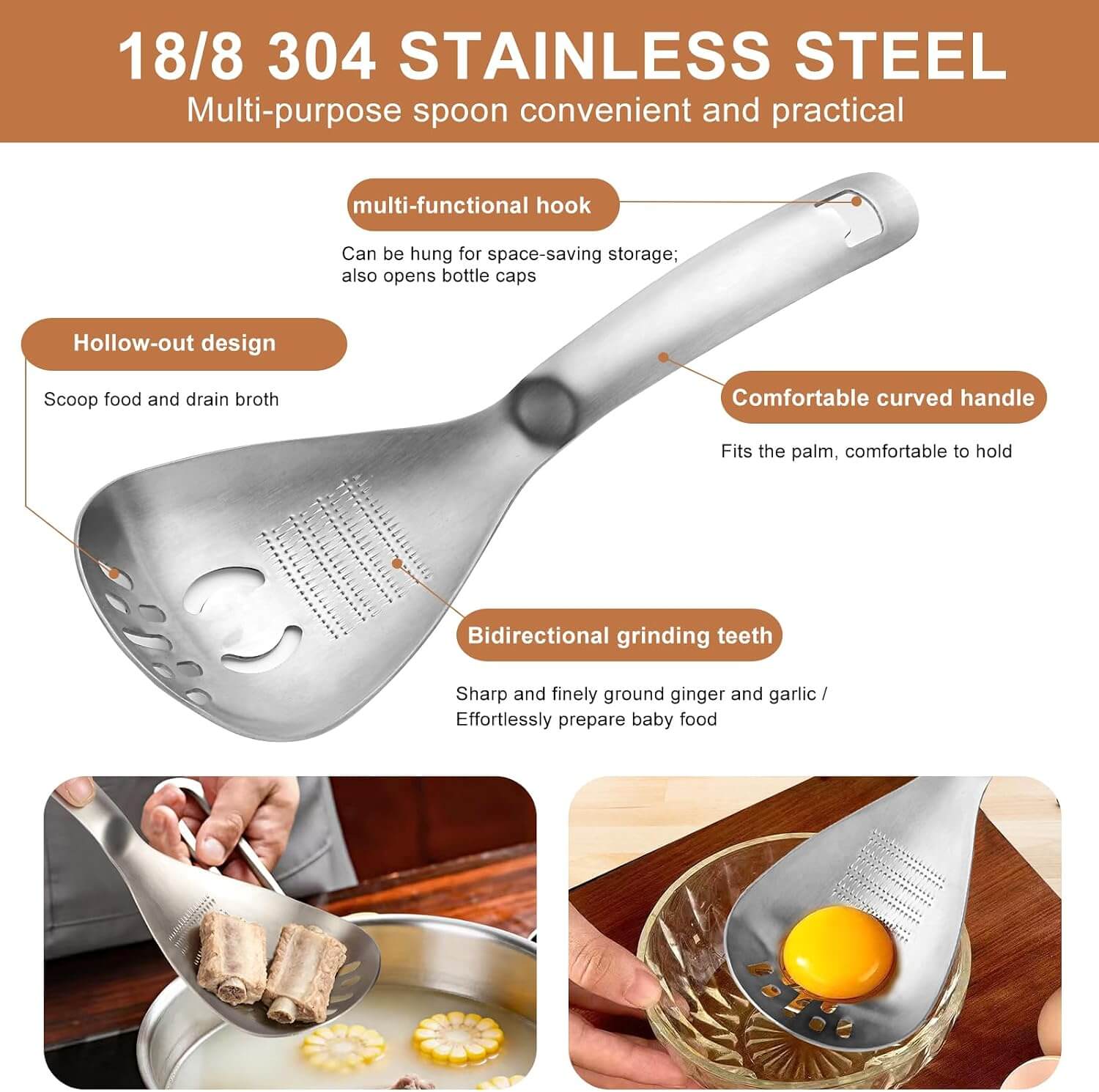 5-in-1 Cooking Spoon