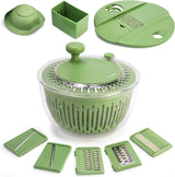 3-in-1 Salad Spinner, Vegetable Washer & Chopper