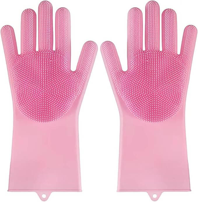 Silicone Scrub Gloves