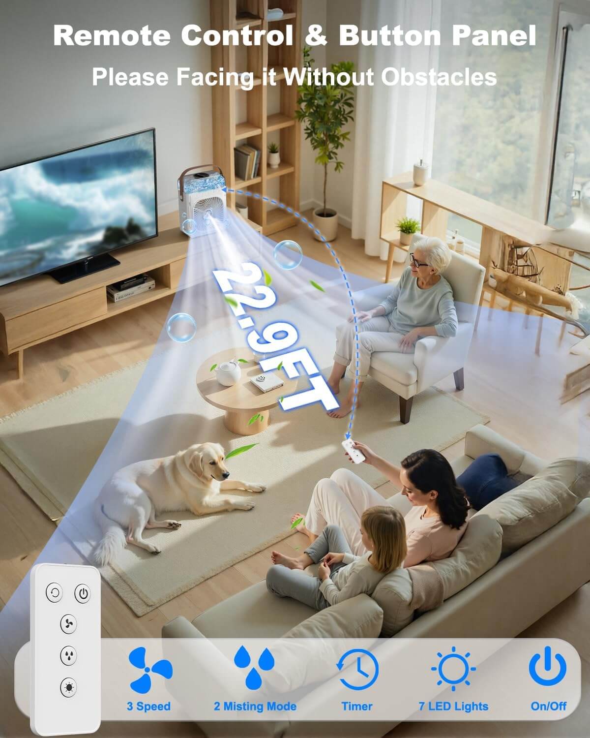 Portable Misting Fan PRO™