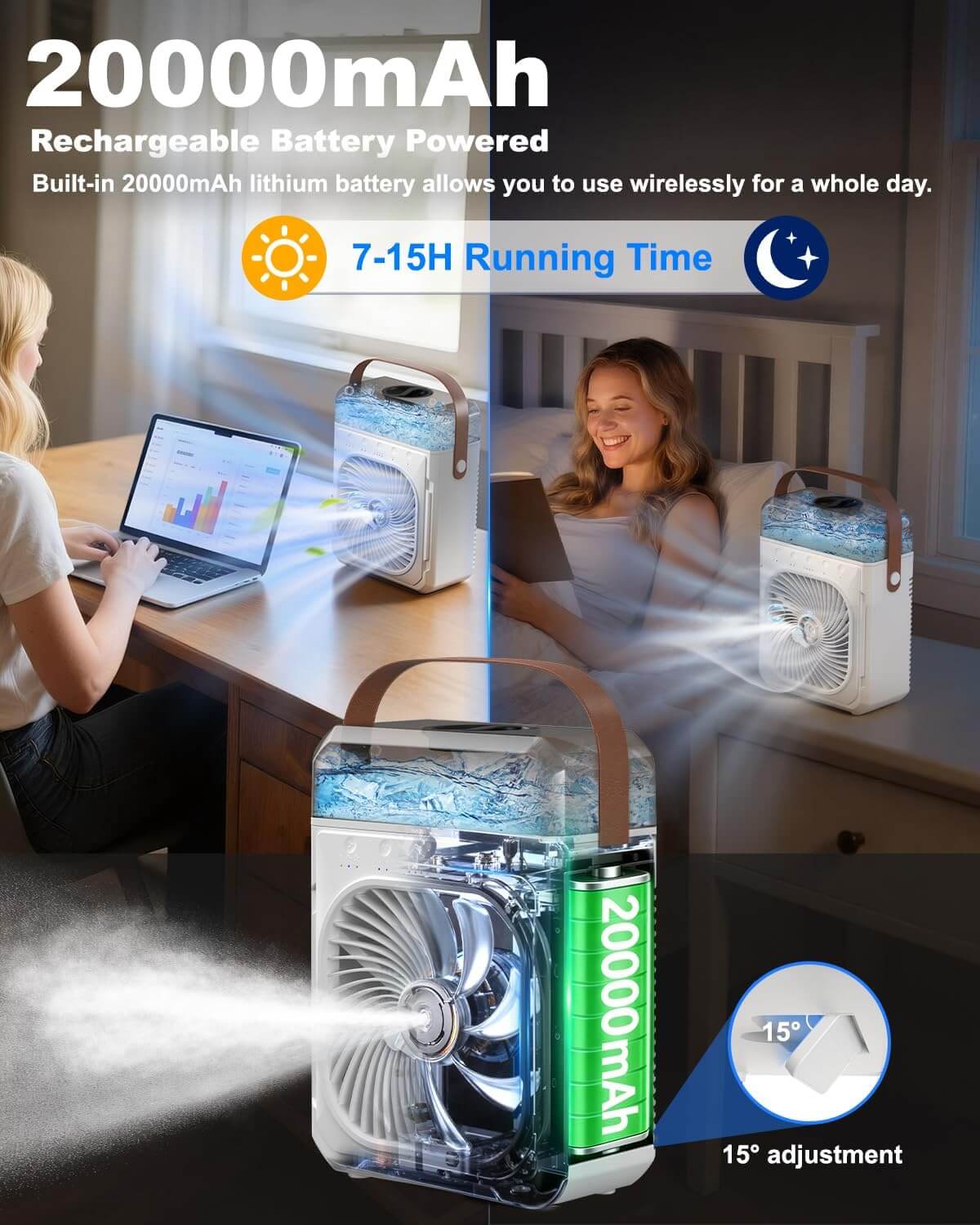 Portable Misting Fan PRO™