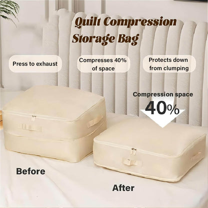 Ultra Space Saving Self Compression Organizer