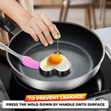 5PCS Fried Egg Ring Mold Set