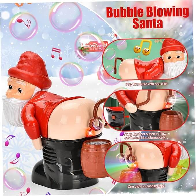 Santa Bubble Dispenser