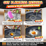 5PCS Fried Egg Ring Mold Set