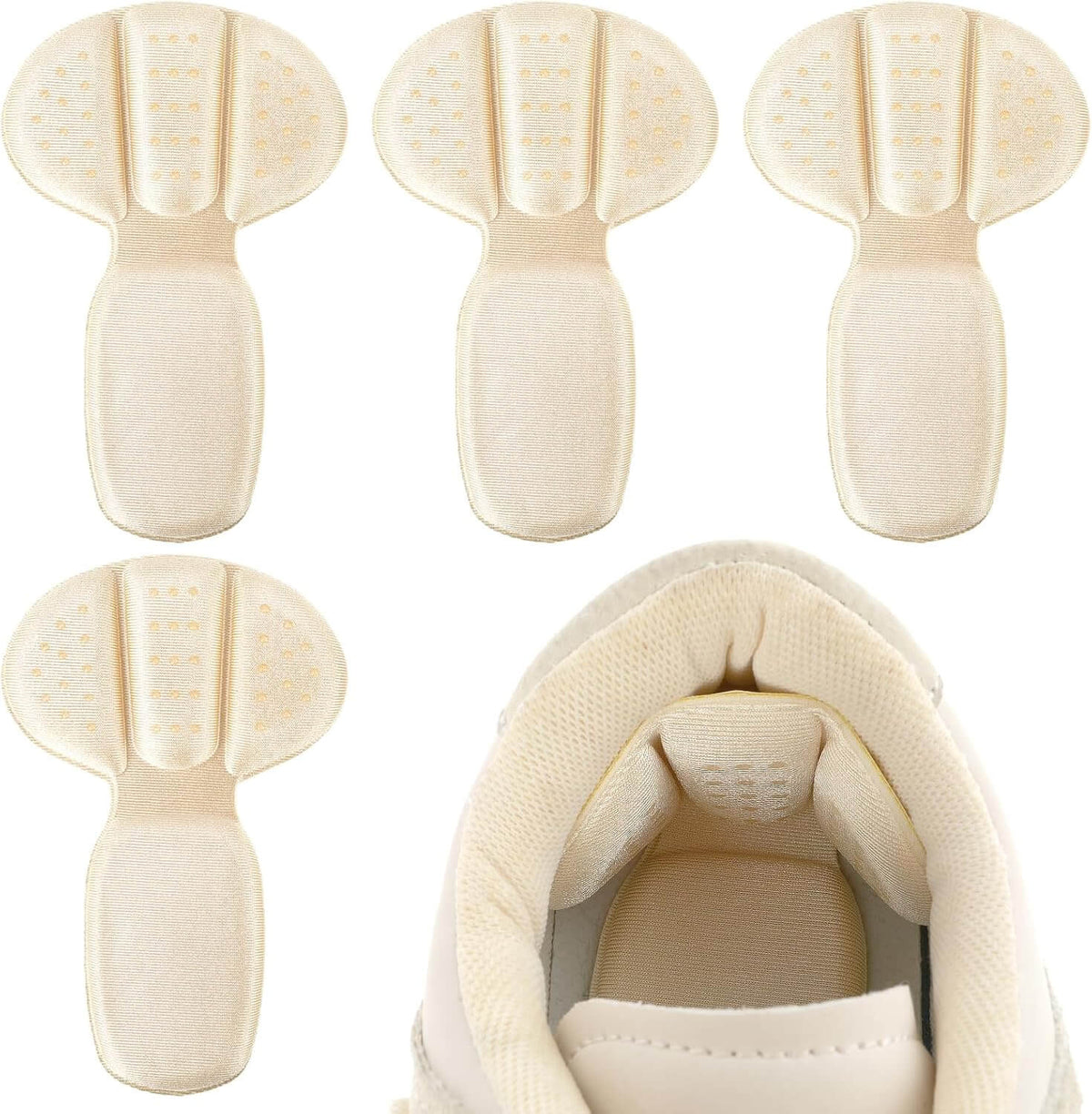 Reusable Heel Cushion Pads (2 Pairs)