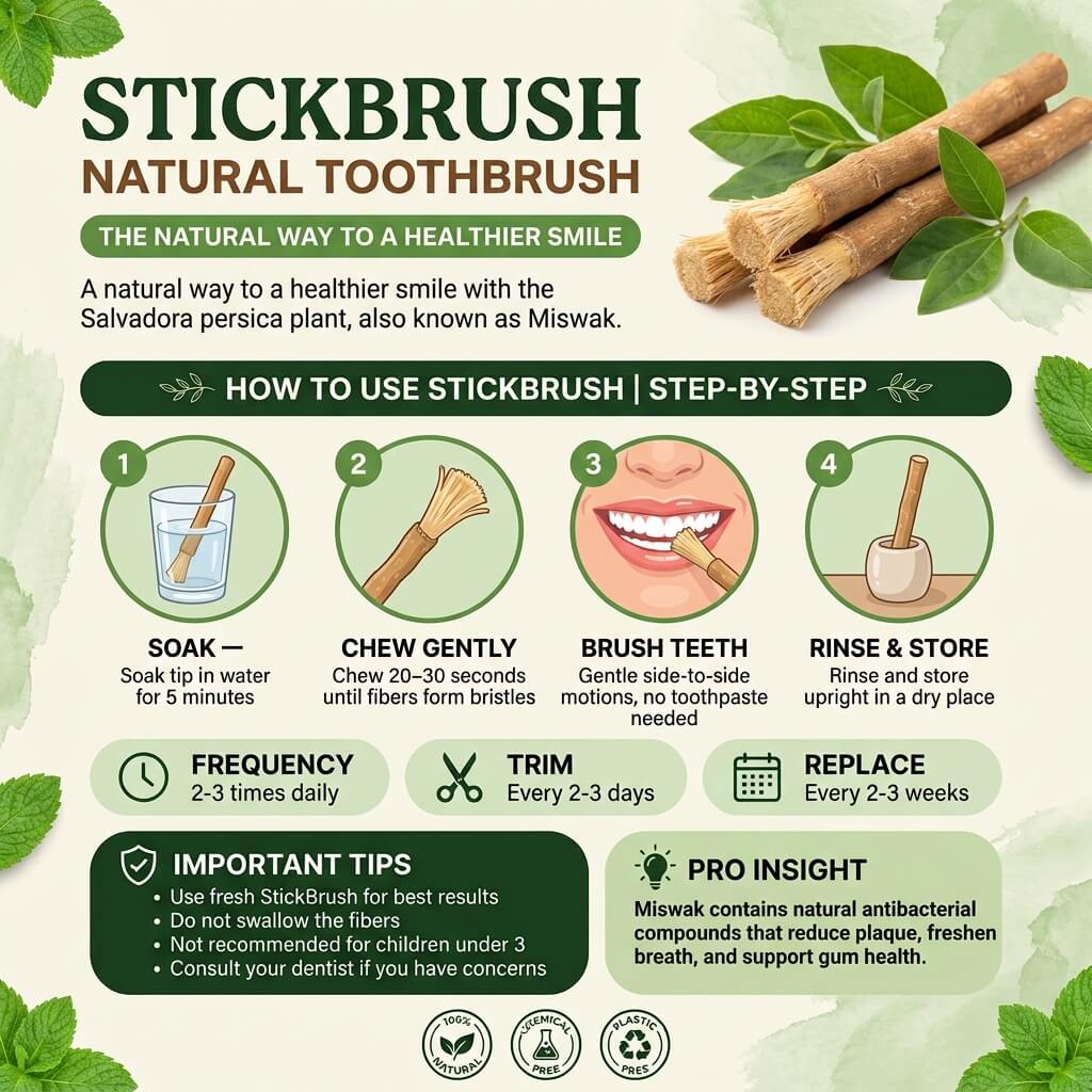 Ancient Miswak Toothbrush™