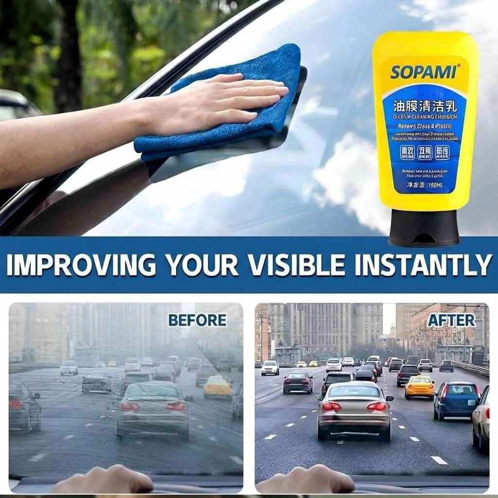 SOPAMI Glass Renew – Oil Film Remover