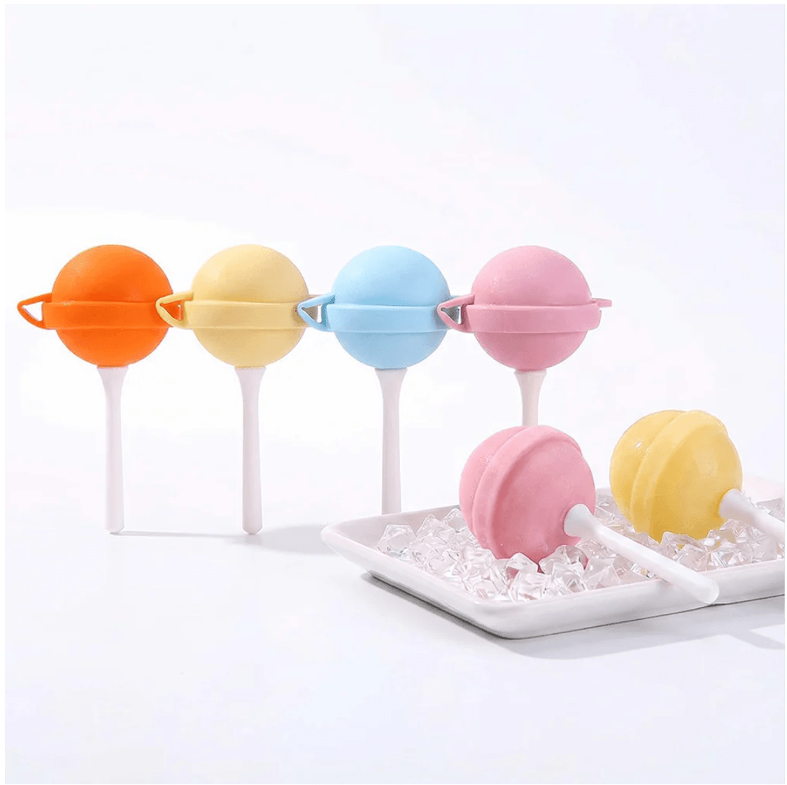 Homemade Lollipop Popsicle Mold (4PC Set)