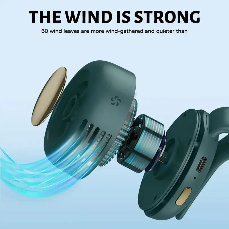 Portable Silent Mini Bladeless Fan