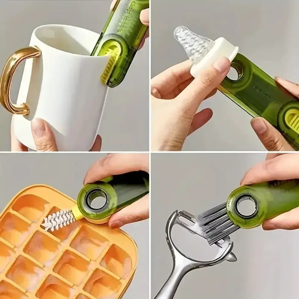 Cup Lid Brush (3 In 1)