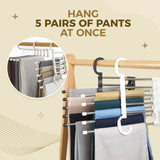 Space-Saving Pants Rack