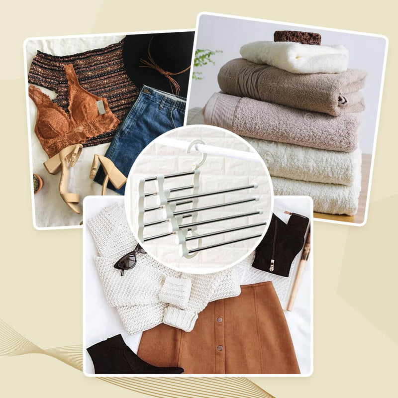 Space-Saving Pants Rack