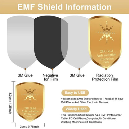 Emf Defense Shield For Phone And Electronics