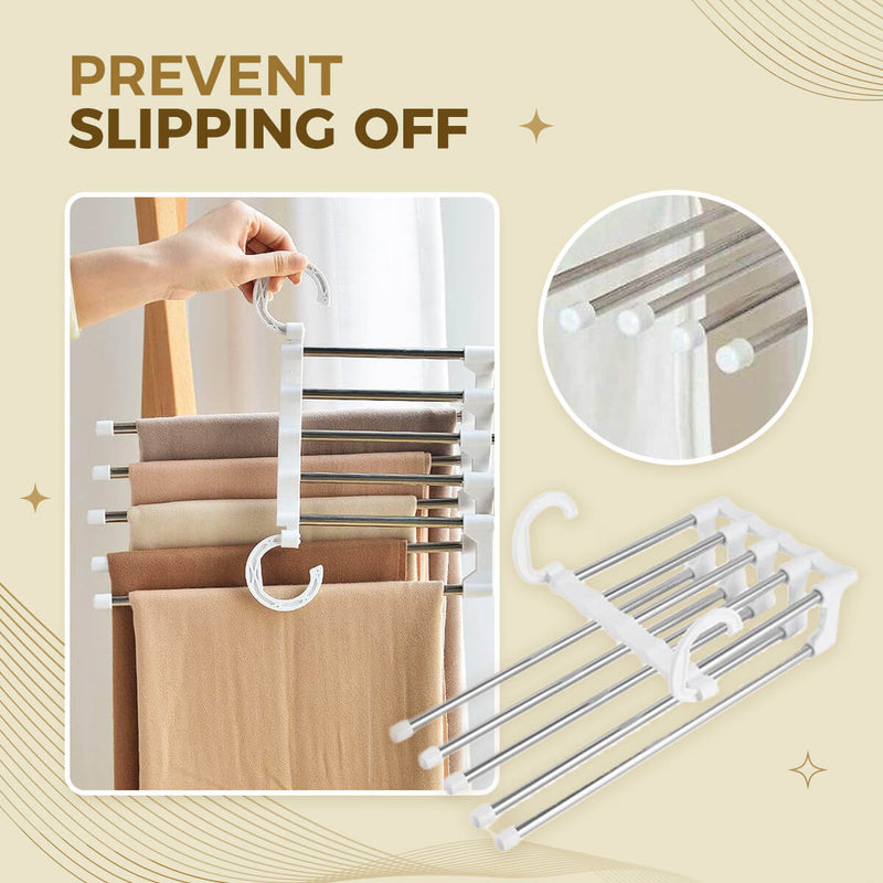 Space-Saving Pants Rack