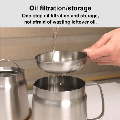 Kitchen Oil Container 304 Stainless Steel Oil